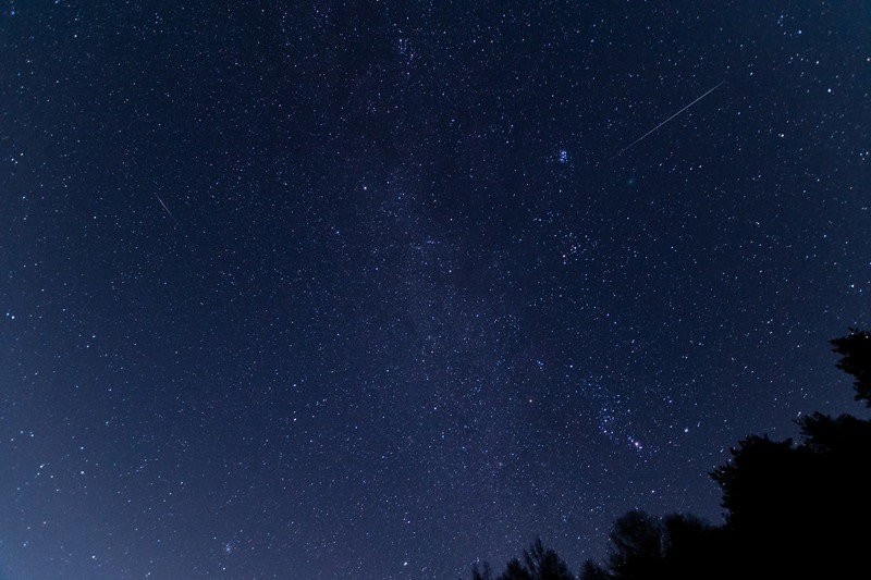 オリオン座流星群 写真