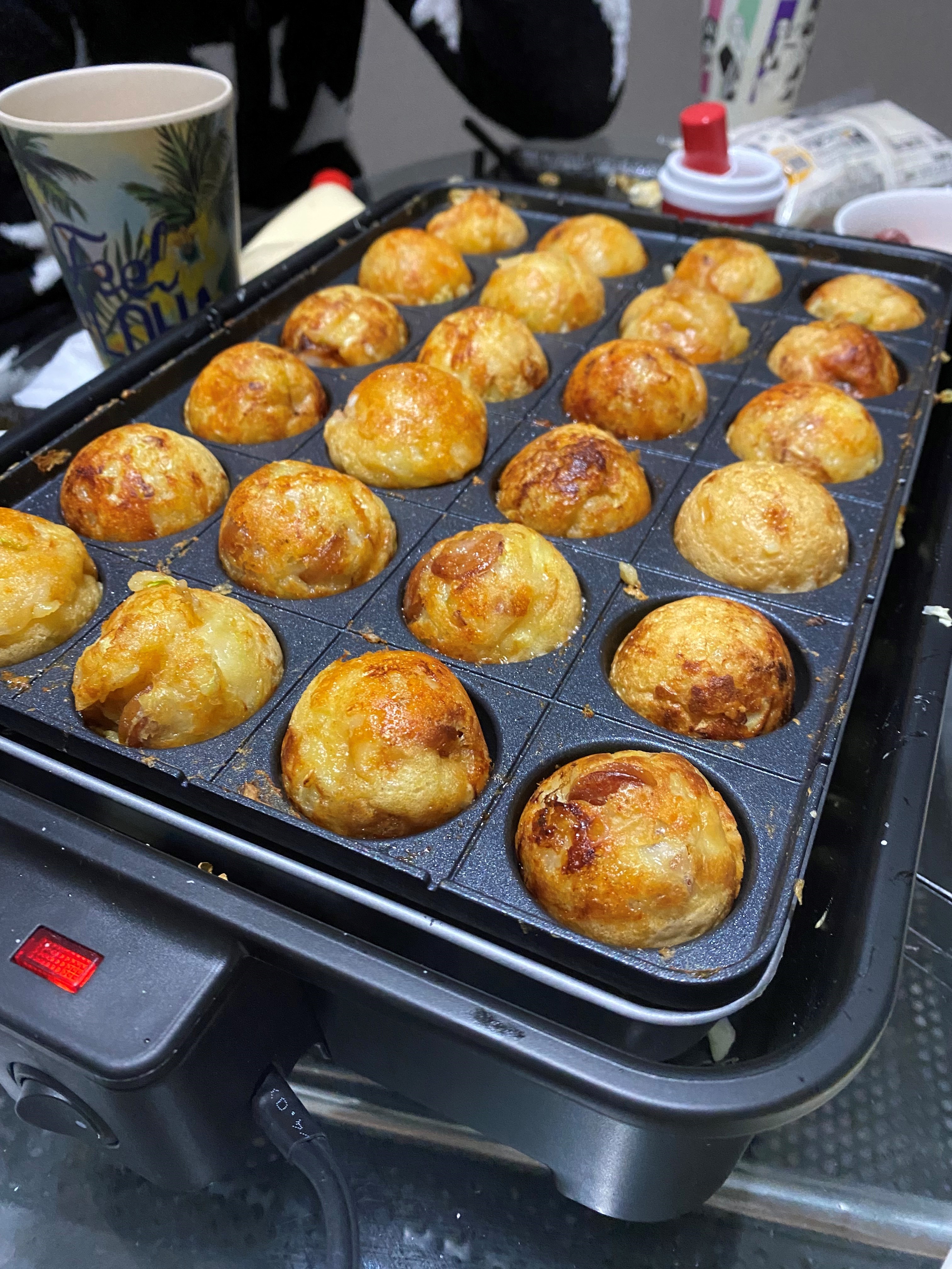 たこ焼きパーティ😊 写真