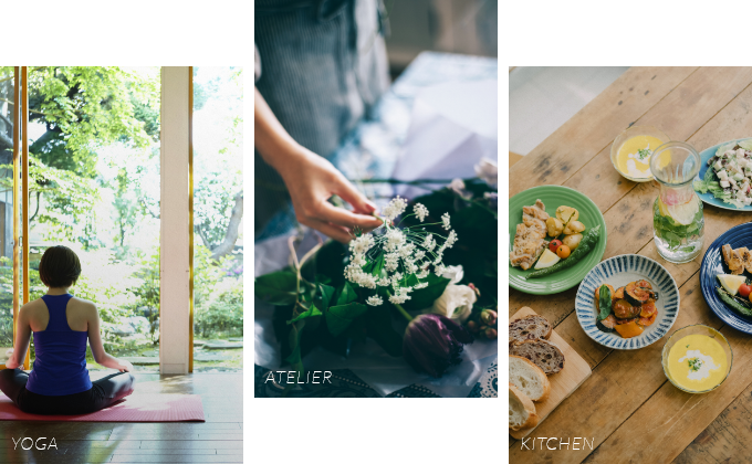 YOGA ATELIER KITCHEN 3枚の写真