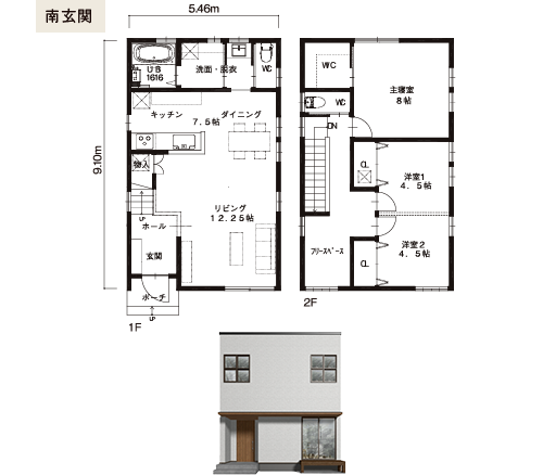 SEEDの間取り